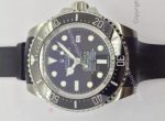 Rolex Deepsea 44mm Replica Watch SS D-Blue Rubber Strap